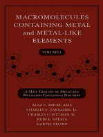 Macromolecules Containing Metal and Metal-Like Elements, Volume 1: A Half-Century of Metal- and Metalloid-Containing Polymers