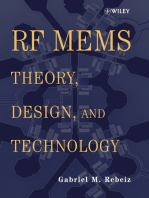 RF MEMS: Theory, Design, and Technology