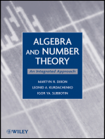 Algebra and Number Theory: An Integrated Approach