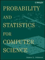 Probability and Statistics for Computer Science