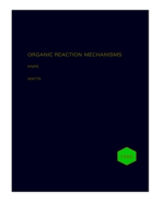 Organic Reaction Mechanisms 1996: An annual survey covering the literature dated December 1995 to November 1996