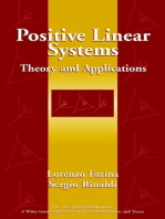 Positive Linear Systems: Theory and Applications