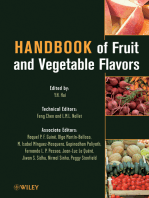 Handbook of Fruit and Vegetable Flavors