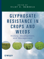 Glyphosate Resistance in Crops and Weeds: History, Development, and Management