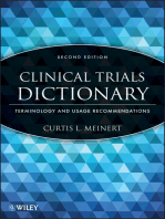 Clinical Trials Dictionary: Terminology and Usage Recommendations