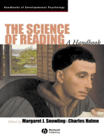 The Science of Reading: A Handbook