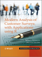 Modern Analysis of Customer Surveys: with Applications using R