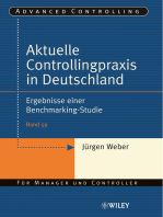 Aktuelle Controllingpraxis in Deutschland: Ergebnisse einer Benchmarking-Studie