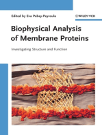 Biophysical Analysis of Membrane Proteins: Investigating Structure and Function