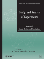Design and Analysis of Experiments, Volume 3: Special Designs and Applications