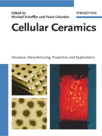 Cellular Ceramics: Structure, Manufacturing, Properties and Applications