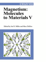 Magnetism: Molecules to Materials V