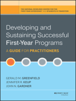 Developing and Sustaining Successful First-Year Programs: A Guide for Practitioners