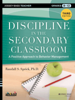 Discipline in the Secondary Classroom