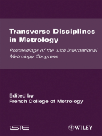 Transverse Disciplines in Metrology: Proceedings of the 13th International Metrology Congress, 2007 - Lille, France