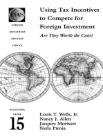 Using Tax Incentives to Compete for Foreign Investment