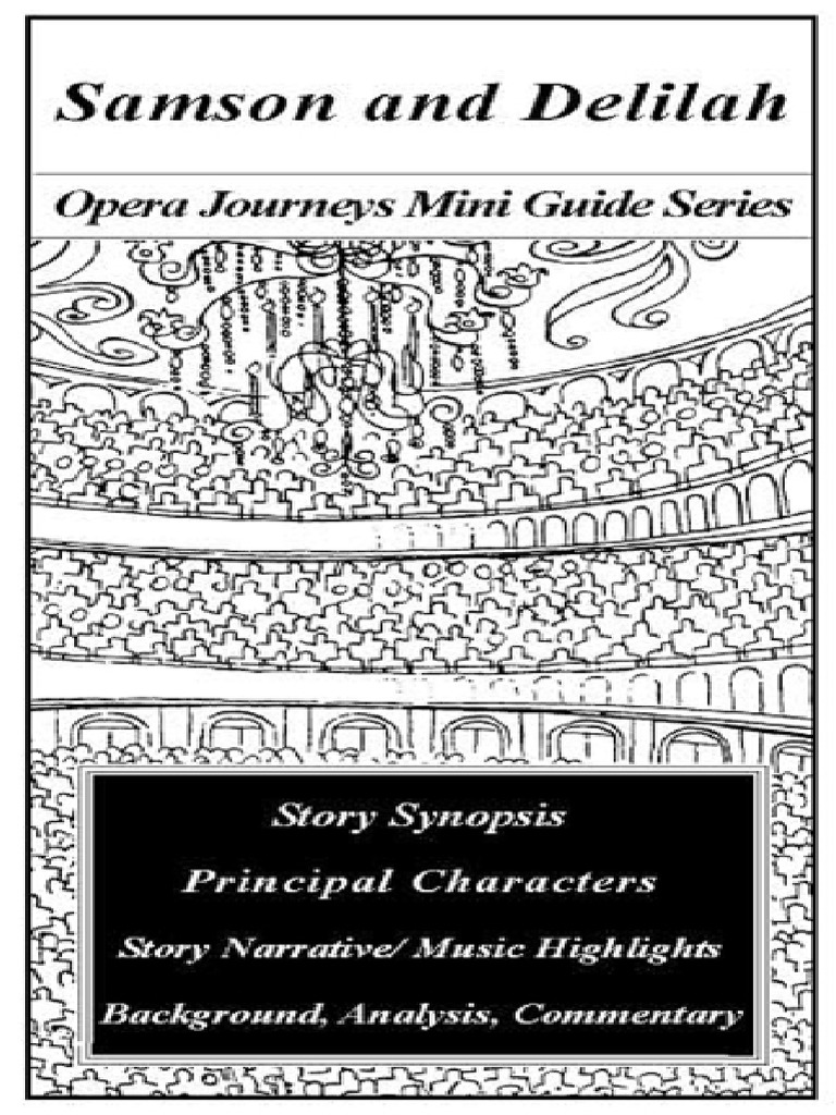 SaintSaëns' Samson and Delilah by Burton D. Fisher Ebook Everand