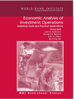 Economic Analysis of Investment Operations