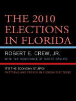 The 2010 Elections in Florida: It's The Economy, Stupid!