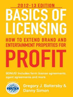Basics of Licensing: 201213: How to Extend Brand and Entertainment Properties for Profit