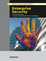 Enterprise Security: IT Security Solutions -- Concepts, Practical Experiences, Technologies
