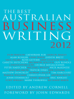 The Best Australian Business Writing 2012