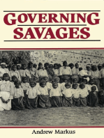 Governing Savages: Commonwealth and Aboriginies, 1911-39