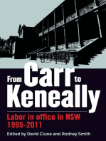 From Carr to Keneally: Labor in Office in NSW 1995-2011