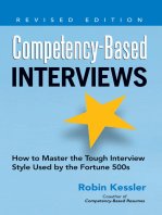 Competency-Based Interviews, Revised Edition: How to Master the Tough Interview Style Used by the Fortune 500s