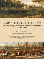 From the Deer to the Fox: The Hunting Transition and the Landscape, 16001850