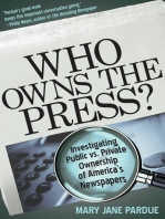 Who Owns the Press?: Investigating Public vs. Private Ownership of America's Newspapers