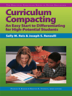 Curriculum Compacting: An Easy Start to Differentiating for High Potential Students