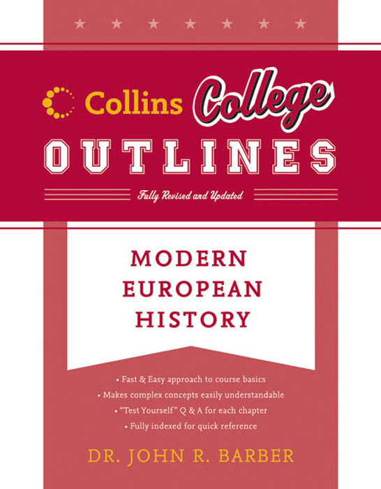 Read Modern European History Online by John R. Barber Books