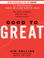 Good to Great: Why Some Companies Make the Leap...And Others Don't