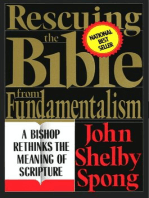 Rescuing the Bible from Fundamentalism: A Bishop Rethinks this Meaning of Script