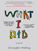 What I Did: A Novel