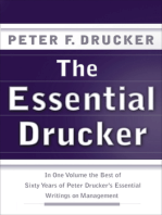 The Essential Drucker: The Best of Sixty Years of Peter Drucker's Essential Writings on Management