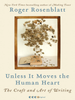 Unless It Moves the Human Heart