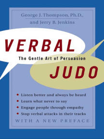 Read Verbal Judo Online By George J Thompson Phd Books