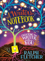 A Writer's Notebook: Unlocking the Writer Within You