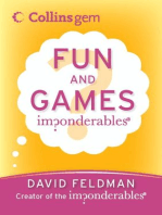 Imponderables(R): Fun and Games