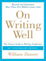 On Writing Well, 30th Anniversary Edition