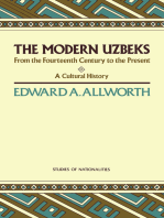 The Modern Uzbeks: From the Fourteenth Century to the Present: A Cultural History