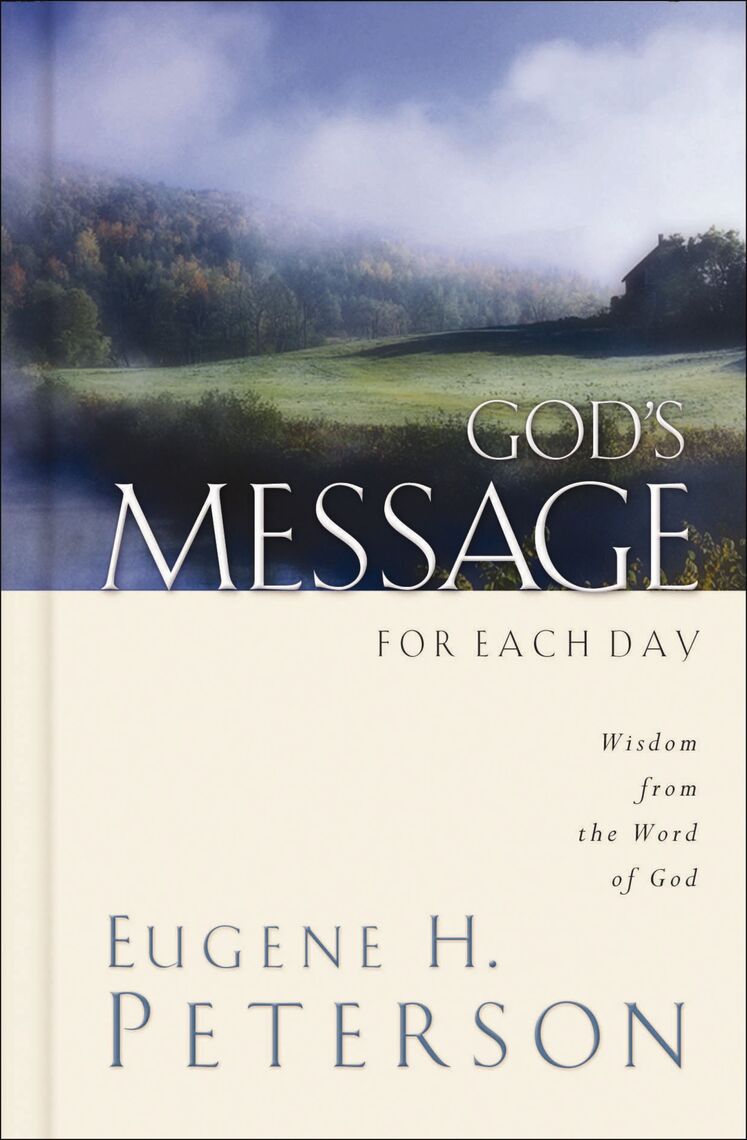 God's Message for Each Day by Eugene H. Peterson Book