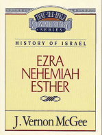 Thru the Bible Vol. 15: History of Israel (Ezra/Nehemiah/Esther)