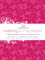 Nothing Is Impossible: A Women of Faith Devotional