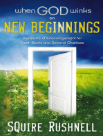 When God Winks on New Beginnings: Signposts of Encouragement for Fresh Starts and Second Chances