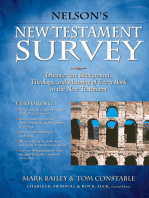 Nelson's New Testament Survey: Discovering the Essence, Background and   Meaning About Every New Testament Book