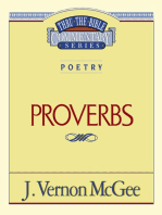 Thru the Bible Vol. 20: Poetry (Proverbs)