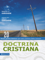 Doctrina cristiana: Veinte puntos básicos que todo cristiano debe conocer